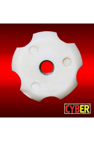 M8 Somunlu Çap 45 Kelebek Elcik (beyaz)