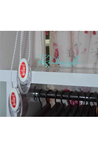 Stor Perde Brillant Simli Stor Serisi  Etek Dilimi 100 x 100 Standart