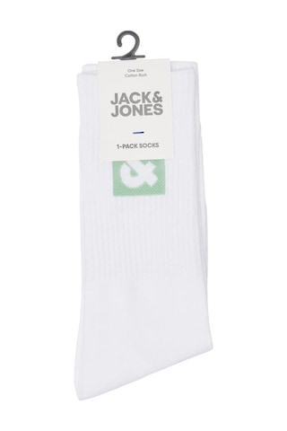 Jack & Jones Jacli Logo Tennis Sock Erkek Çorap-26490 - Yeşil