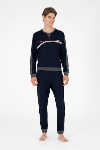 U.s. Polo Assn. Erkek Lacivert Pijama Takım 50301590-vr033 Lacivert