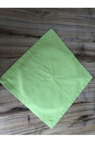 Elma Yeşili Kumaş Peçete 6 Adet 40x40 Cm Çok Renkli
