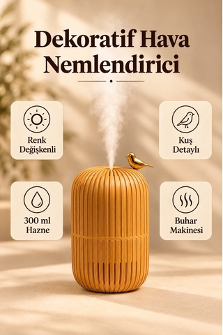 Kuşlu Hava Nemlendirici 280 Ml