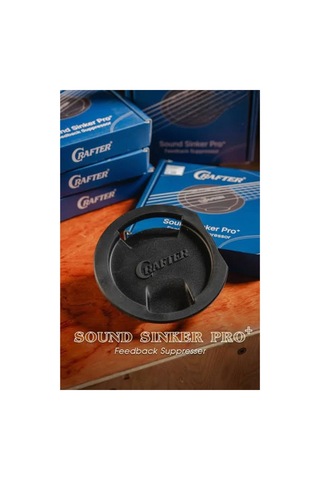 Crafter Akustik Gitar Ses Deliği Kapağı Sound Sinker Pro