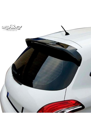 Peugeot 208 Spoyler 2012 2015 Boyasız İthal Plastik