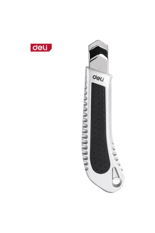 Delı Profesyonel Alüminyum Alaşımlı Maket Bıçağı 18mm