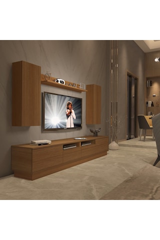 Decoraktiv Trendstyle 5220ds Slm Tv Ünitesi Tv Sehpası Ceviz