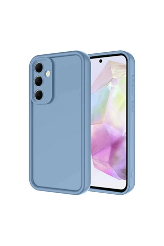 Samsung Galaxy Uyumlu A17 5g Viera Silikon - Mavi Çr