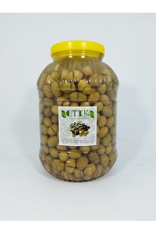 Etik Yerli Ürünler Domat Cinsi Kırma Tatlanmış Zeytin 5 KG