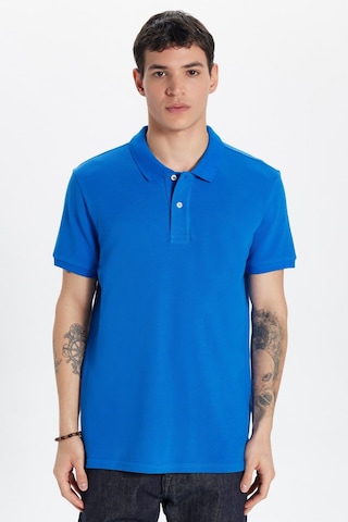 Tudors Erkek Slim Fit Dar Kesim Premium Seri %100 Pamuk Yumuşak Dokulu Merserize Lacivert Polo Yaka Tişört -50932