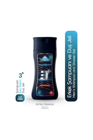Şampuan Saç Kremi Duş Jeli For Men 3 Etkili Onarıcı Güçlendirici Bakım Besleyici 290 Ml Tüm Saç Tipleri