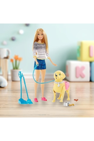 Barbie Barbıe Yürüyüş Ve Oyun Arkadaşı Köpekçik Walk Potty Pup
