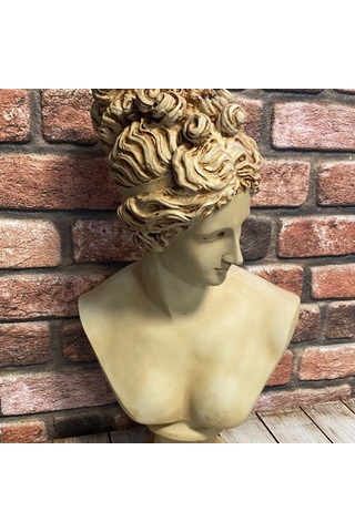 Antik Diana Heykel Büst