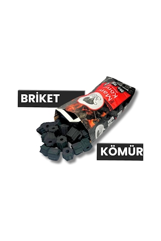 Meaty&cheesy Firehex Bio Karbon Mangal & Barbekü Kömürü Briket - 5 Kg