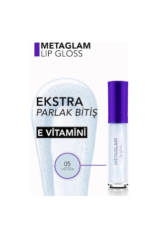 Metaglam Yoğun Işıltılı & Nemlendirici Etkili Yarı Transparan Dudak Parlatıcısı 8682536080835 005 Spectrum