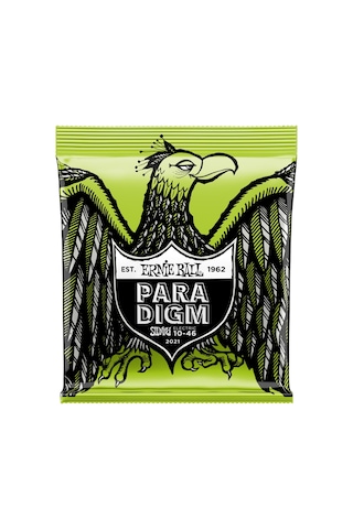 Ernie Ball Normal Slinky Paradigm Elektro Gitar Telleri, Ölçü 10-46