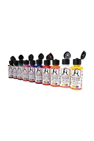 Akrilik Boya Seti: 10 X 40 Ml, Fırça Hediyeli İle Yaratıcı Projeler İçin
