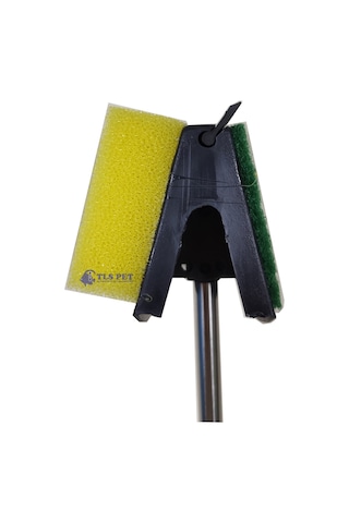 Liya Metal Saplı  Akvayum Cam Temizleme Sileceği 65 CM