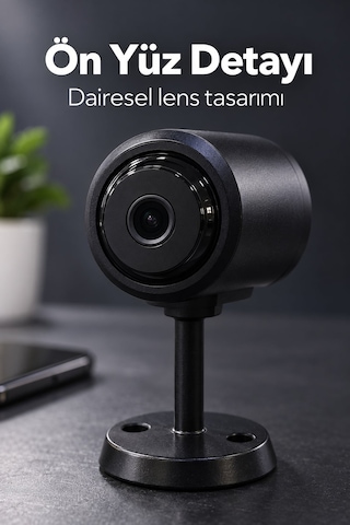 Type C Girişli Wifi Güvenlik Kamerası