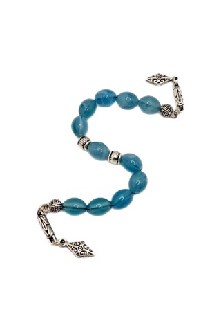 Han Ticarethane Mavi Beyzi Kesim 11 Taneli Zaza Tesbih