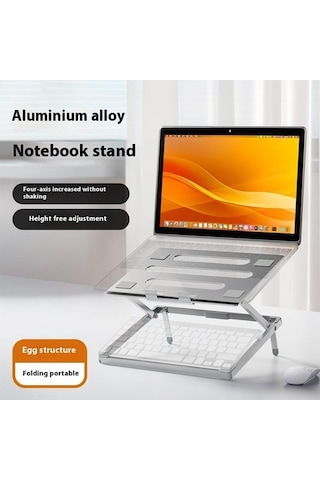 Ebitda H12 Ayarlanabilir Alüminyum Masaüstü Dizüstü Bilgisayar Yükseltici Standı Tutucu