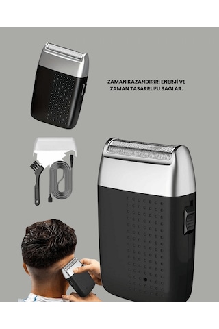 Sıfır - 887 - Saç Ve Sakal Kesme Makinesi Kolay Temizlik, - Csmo-tex - Güçlü Motor