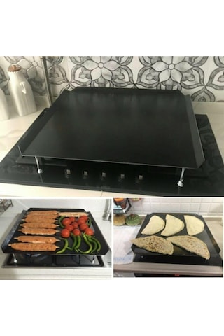 Firstwork Ocak Üstü Kare Sac Bazlama Börek Katmer Sacı
