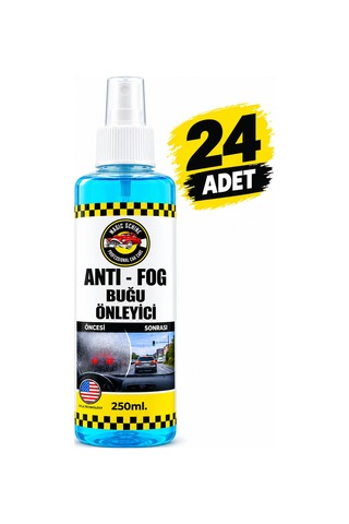 24'lü Ultra Buğu Önleyici 250 Ml Sprey