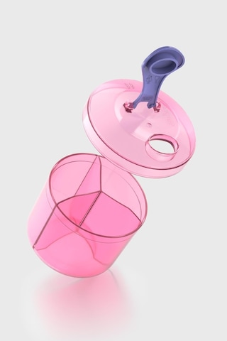 Renga Doli 290 Ml 3 Bölmeli Pp Toz Mama Kabı 221004 Pembe Pembe