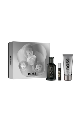Hugo Boss Bottled Parfum 100 Ml + 10 Ml + 100 Ml Shower Gel Erkak Parfüm Seti Odunsu