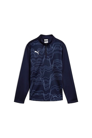 Puma Teamgoal Trg 1/4 Zip Top Gpc Erkek Futbol Antrenman Uzun Kollu Tişört 66006606 Renkli renkli