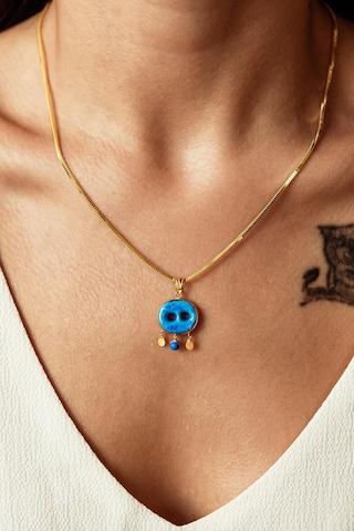 Süryani Nazar Altın Kolye