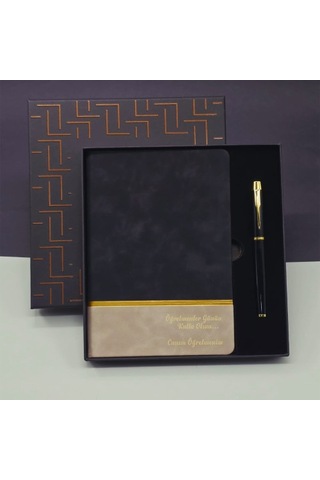 Öğretmenler Günü Hediyesi - Toptan Defter - Kalem Seti