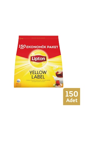 Lipton Yellow Label Demlik Poşet Çay 150'li Paket