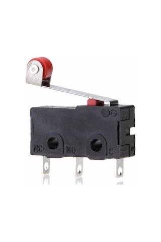Makaralı Micro Switch Anahtar 5a 5a 250v Uyumlu Rulo Makara Kollu No Nc Spdt Sınırlayıcı Momentary