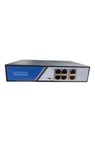 Apronx 4 Port 10/100 4+2 High Power 78w Poe Switch