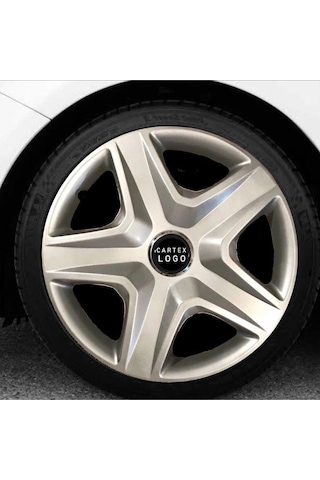 Volkswagen Golf 14'' Inç Gri 4lü Set Jant Kapağı Çelik Jant Görünümlü