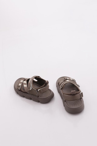 Marco Kids 16-26y1604 Çocuk Filet Sandalet Haki