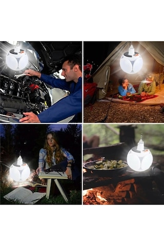 P-038 Solar Güneş Enerji Ve Usb Sarjli 5 Kanatlı Diğer