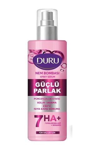 Duru Nem Bombası Sprey Serum 200 Ml Güçlü Parlak 2 Li