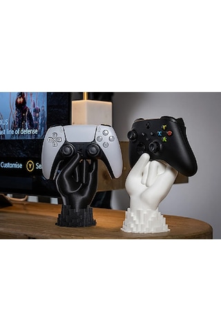 Dekoratif Joystick Standı 2 Adet Kol Tutucu Xbox/ps4/ps5 Uyumlu