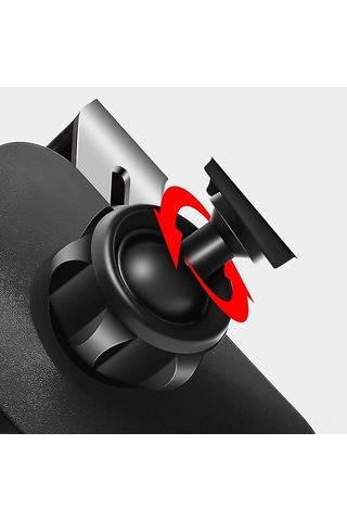 Qingmipy Volvo Xc40 2020-2021 Sol Sürücü İçin Gümüş Renkli Alüminyum + Plastik Kuvvetli Havalandırma Çıkışlı Telefon Tutucu