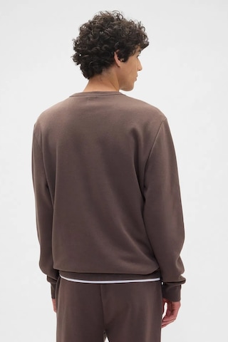 Gap V-lw Db Fleece Erkek Sweatshirt Kahverengi