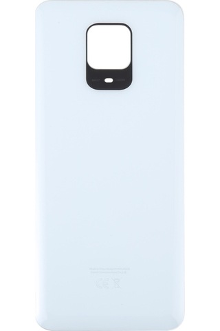 Cbtx Xiaomi Uyumlu İçin Redmi Note 9s Cam Pil Arka Kapak Beyaz