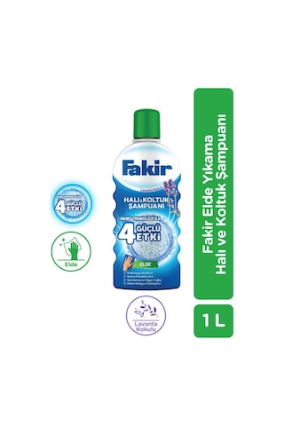Fakir Nano Teknolojili Lavanta Elde Halı Ve Koltuk Şampuanı 1 Lt Tekli