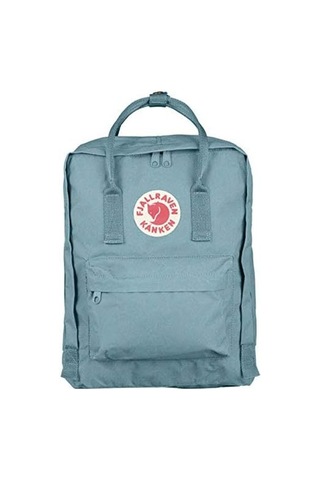 Dofolink Unisex Günlük Sırt Çantası Mavi 16l Vinyl Nylon Kaplama Fermuar Kapatma 1 Kayar + 1 Dış Cep Çok Renkli