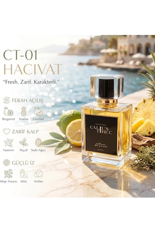 Calius Tibec Ct-01 Unisex Parfüm EDP 50 ML