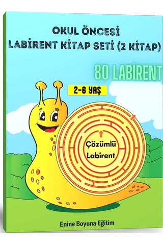 Okul Öncesi Labirent Kitabı (2-6 Yaş)