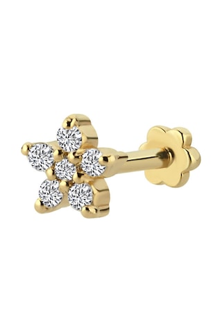 Sirius Pırlanta Floral Tragus Piercing 0835e0009