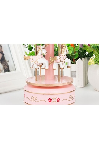 Ulzyvf Çocuklar İçin Renkli At Kutusu - Led Işıklı Bebek Oyuncak - Doğum Günü Hediyesi