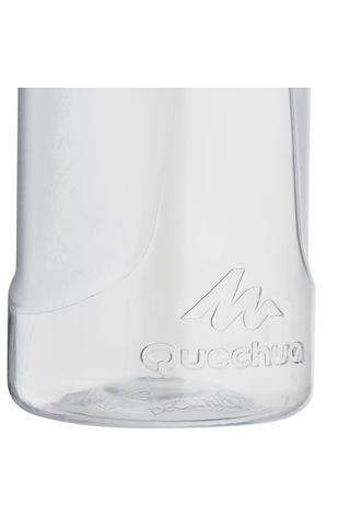 Quechua 0,8 L Şeffaf Outdoor Matara Ecozen Hafif Dayanıklı Kamp, Yürüyüş Ve Günlük Su Şişesi
